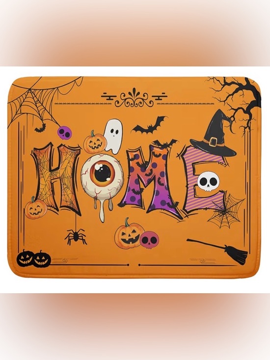 Other - Halloween HOME Dish Drying Mat